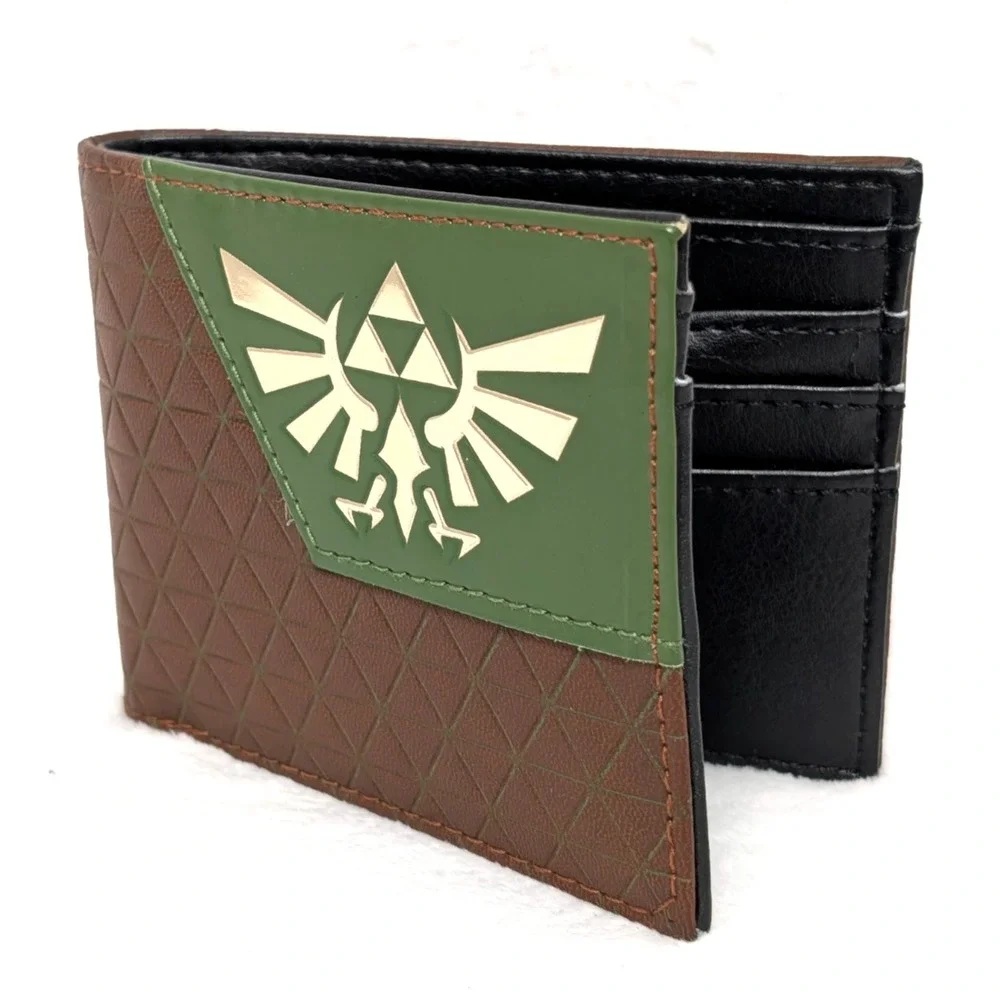 Legend of Zelda TriForce Twilight Princess Bi-Fold Wallet Nintendo Official